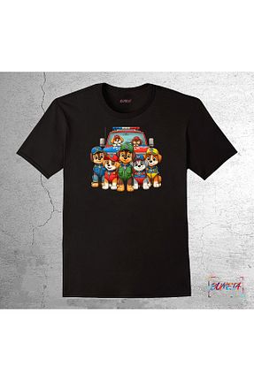تیشرت مشکی بچه گانه رگولار Bumeta - کد 848497510