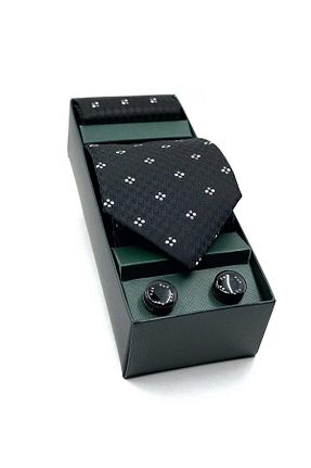 کراوات مشکی مردانه میکروفیبر Kravatkolik - کد 848491208