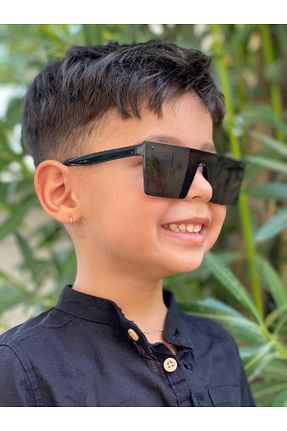 عینک آفتابی مشکی بچه گانه UV400 Genel Markalar - کد 848714172