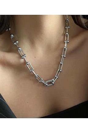 گردنبند جواهر زنانه برنجی şira sirius - کد 848670188