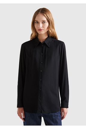 پیراهن مشکی زنانه رگولار United Colors of Benetton - کد 848707112