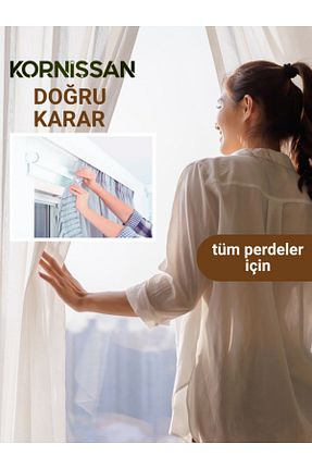 اکسسوری پرده سفید Kornişsan - کد 719966174