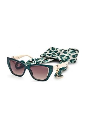 عینک آفتابی سفید زنانه UV400 Guess - کد 253974646