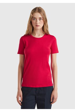 تیشرت قرمز زنانه رگولار United Colors of Benetton - کد 848759996