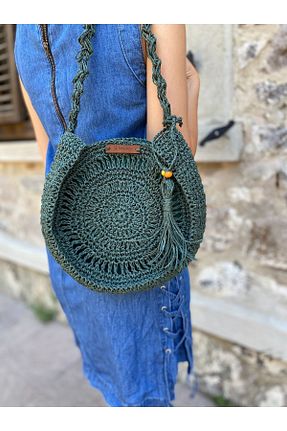 کیف دستی سبز زنانه ابعاد کوچک hati - کد 818592313