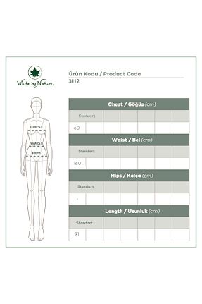 تونیک سفید زنانه بافتنی White By Nature - کد 821845912