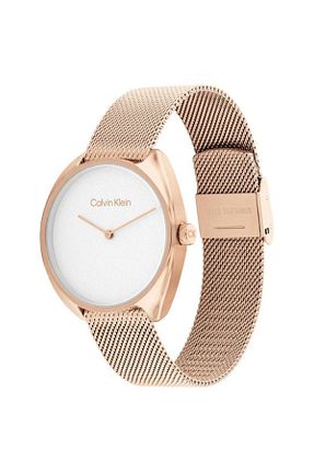 ساعت مچی طلائی زنانه 31-35 میلی متر Calvin Klein - کد 848927318