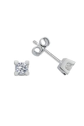 گوشواره الماس سفید 0,21 - 0,50 Sirius Pırlanta - کد 2425358