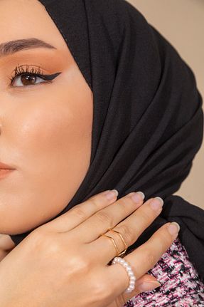 شال مشکی زنانه جاز Silk Home - کد 848838357