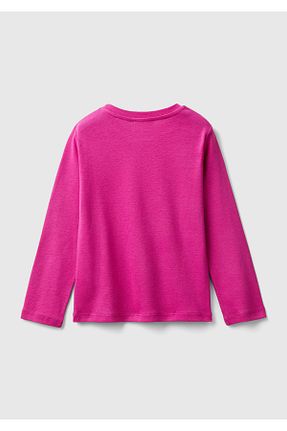 تیشرت صورتی بچه گانه رگولار United Colors of Benetton - کد 849109869