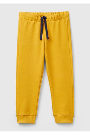 شلوار کرمگن زرد بچه گانه رگولار United Colors of Benetton - کد 849124717