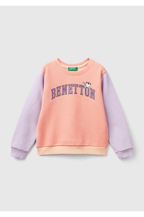 سوئیشرت نارنجی بچه گانه Mix United Colors of Benetton - کد 849110488