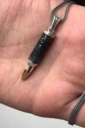 گردنبند نقره مردانه 925 عیار cheetah quality - کد 824242867