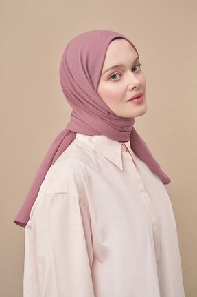 شال صورتی زنانه پنبه ای ARMANDA - کد 849125544