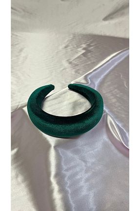 تاج سبز زنانه مخمل MegssStore - کد 732353467