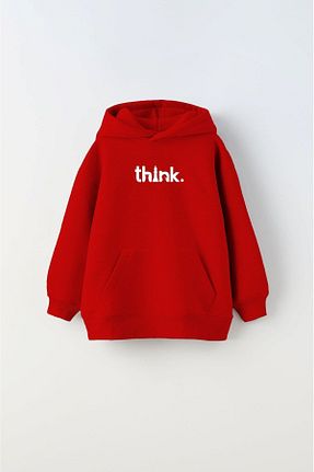سوئیشرت قرمز بچه گانه چاپی The Champ Clothing - کد 795538645