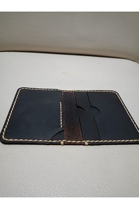 کیف پول سرمه ای مردانه سایز متوسط MESACRAFT - کد 779811280