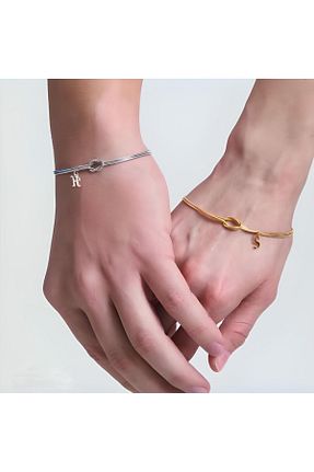دستبند نقره طلائی زنانه 925 عیار SİRİUS - کد 849147497