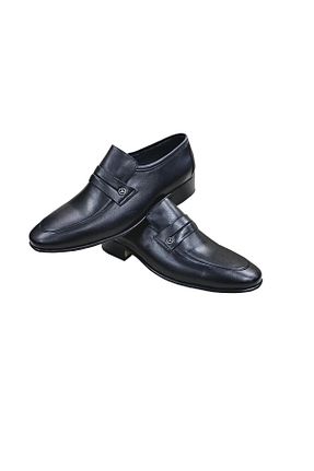 کفش کلاسیک مشکی مردانه چرم خالص SULA - کد 48920261