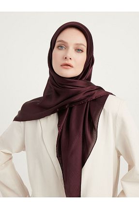 روسری بنفش پلی استر Saless - کد 823042970