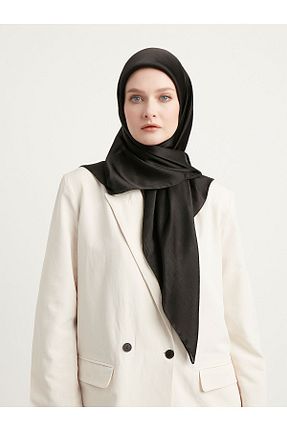 روسری مشکی پلی استر Saless - کد 823040126