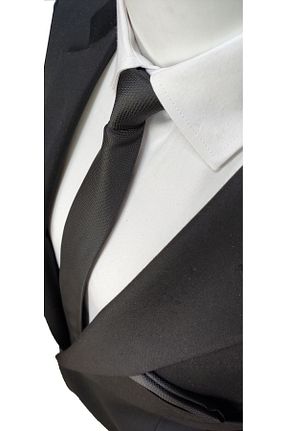 کراوات مشکی مردانه میکروفیبر Elegante Cravatte - کد 213569519