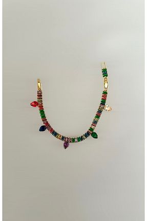 دستبند استیل (فولاد) رنگی زنانه استیل ضد زنگ MAT STORE - کد 849255814