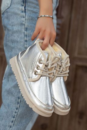 بوت / نیم بوت زنانه پشمی ELLOLİTA LUXURY SHOES - کد 847610266