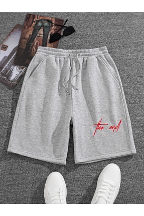 شلوارک و برمودا طوسی زنانه رگولار DAXİS Sportwear Company - کد 679981762