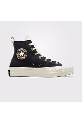 کفش اسنیکر مشکی زنانه بند دار Converse - کد 795802500