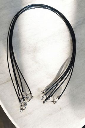 گردنبند جواهر مشکی زنانه MGA DOĞAL TAŞ - کد 846270462