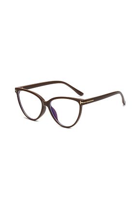 عینک محافظ نور آبی قهوه ای زنانه پلاستیک Toz Vintage - کد 849462104
