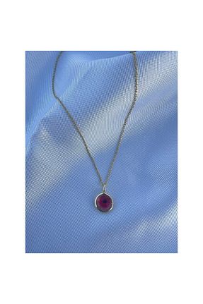 گردنبند نقره قرمز زنانه 925 عیار AS.CO DESIGN - کد 849470919