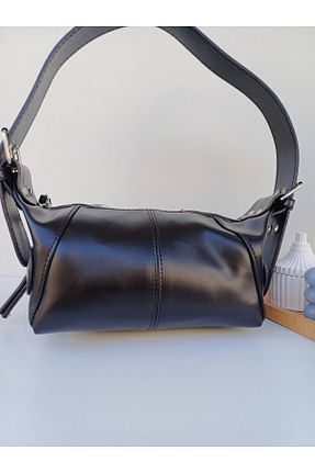 کیف دوشی مشکی زنانه چرم مصنوعی MK butik - کد 849480811