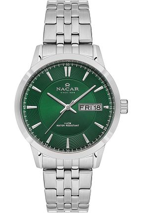 ساعت مچی متالیک مردانه 42 میلی متر Nacar - کد 778277522