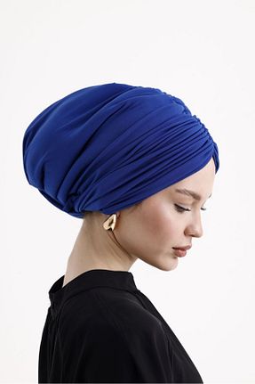 کلاه شنای حجاب آبی زنانه ladrans - کد 849148119