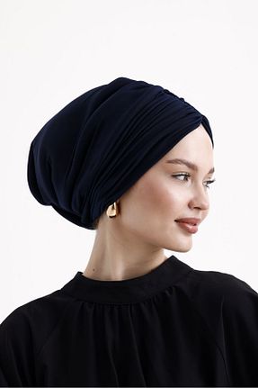 کلاه شنای حجاب سرمه ای زنانه ladrans - کد 849148139