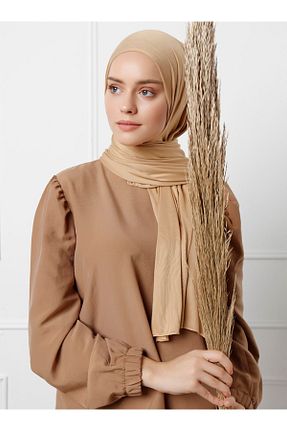 روسری بژ پنبه ای Genel Markalar - کد 58886260
