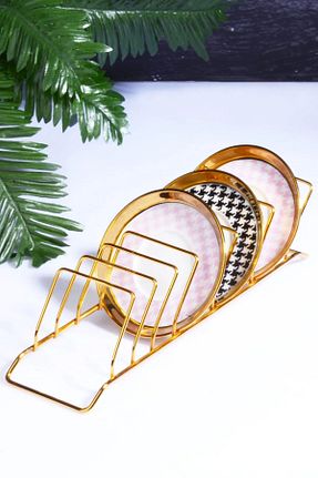 نظم دهنده کمد طلائی فلزی PULCA SHOP - کد 839940450