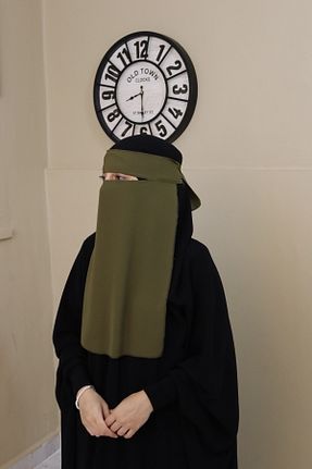 روسری سبز ساده HATİCEATABEYLİBUTİK - کد 849241237