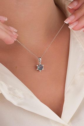 گردنبند نقره رنگی زنانه 925 عیار Tmt Silver - کد 849304665