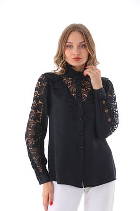 پیراهن سایز بزرگ مشکی زنانه سایز بزرگ Loom Boutique - کد 761600983