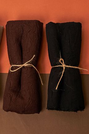 شال نارنجی زنانه پنبه ای Organic Scarfs - کد 817924005