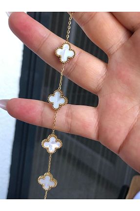 دستبند استیل (فولاد) سفید زنانه استیل (فولاد) yadeco jewellery - کد 846720705
