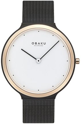 ساعت مچی مشکی مردانه 40 میلی متر Obaku - کد 827416539