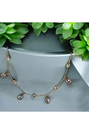 خلخال جواهر طلائی زنانه استیل (فولاد) lolajewelry - کد 845396773