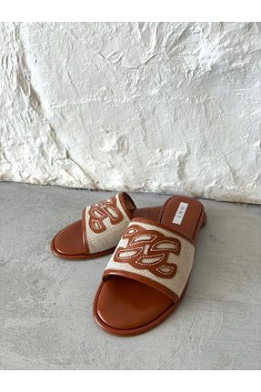 دمپائی قهوه ای زنانه پلی استر Shoe - کد 849475577