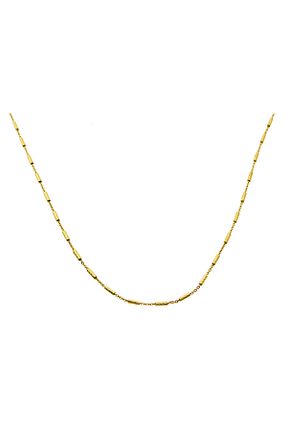 گردنبند نقره طلائی زنانه 925 عیار Silveria jewel - کد 849480504