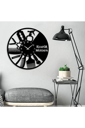 ساعت دیواری مشکی 40 * 40 Hellove - کد 109663954