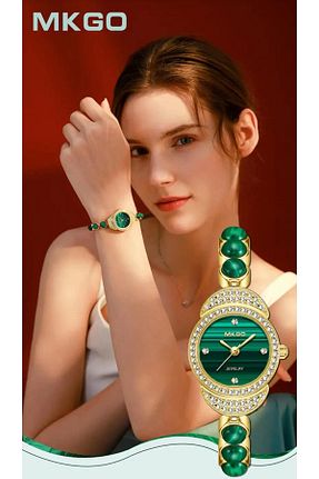 ساعت مچی سبز زنانه 20-25 میلی متر MKGO - کد 848354772